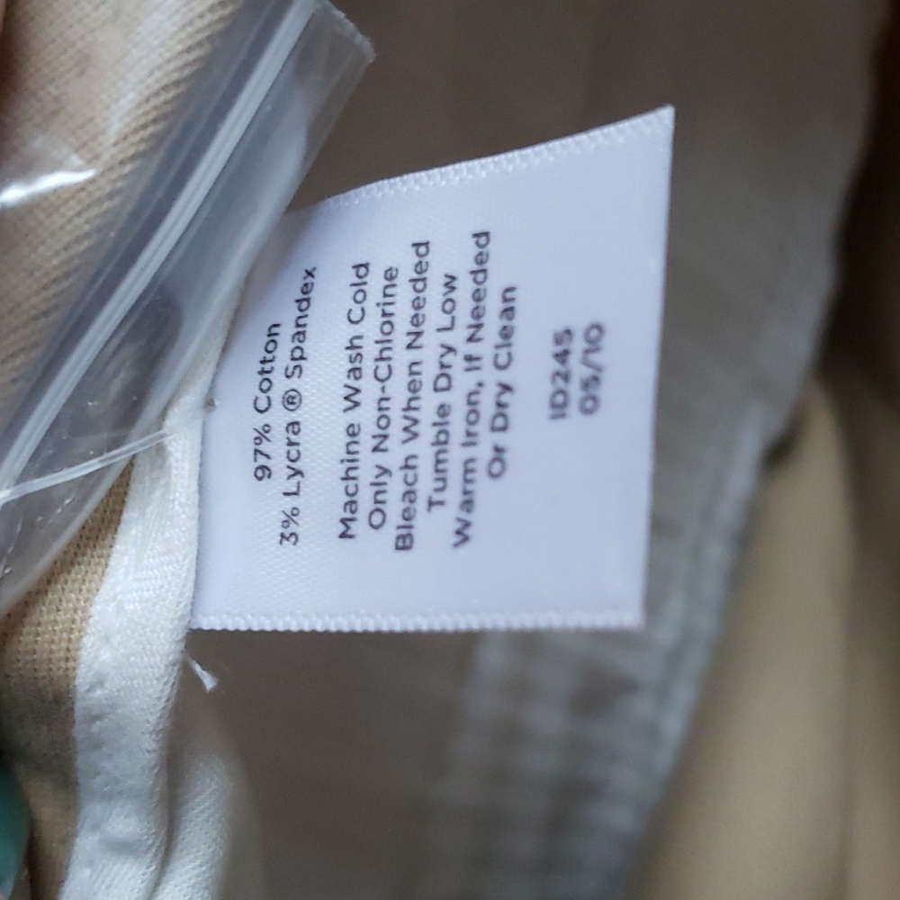 Talbot's heritage pants khaki tan size 24W. Heavy fabric. - Picture 13 of 13